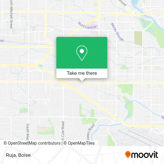 Ruja map
