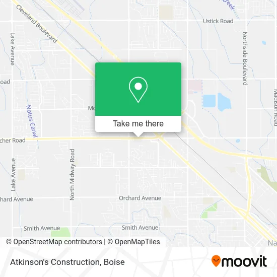Atkinson's Construction map