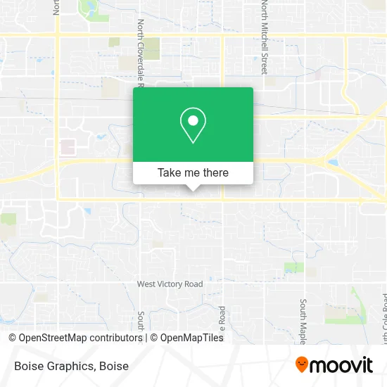 Boise Graphics map