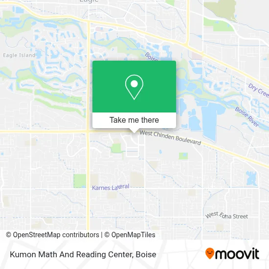 Kumon Math And Reading Center map