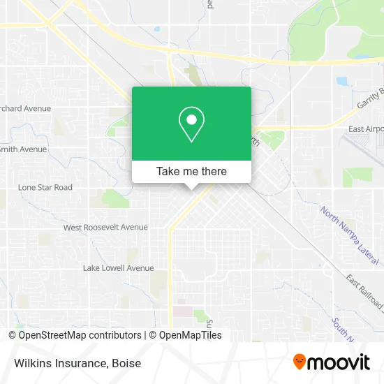 Wilkins Insurance map