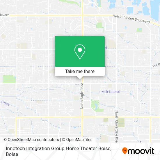 Innotech Integration Group Home Theater Boise map