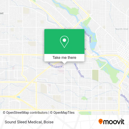 Sound Sleed Medical map