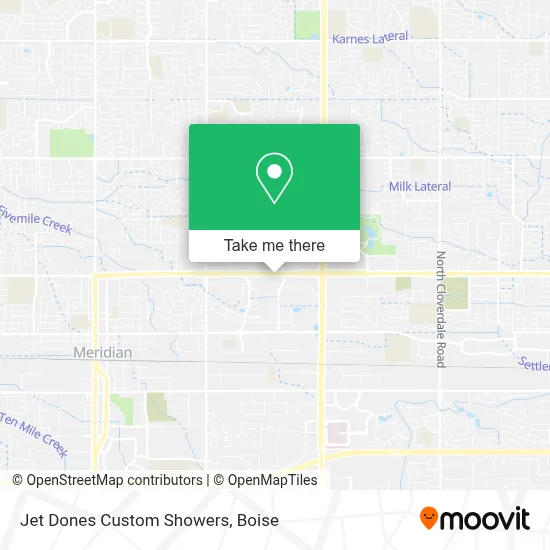 Jet Dones Custom Showers map