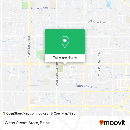 Watts Steam Store map