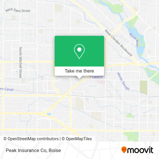Peak Insurance Co map