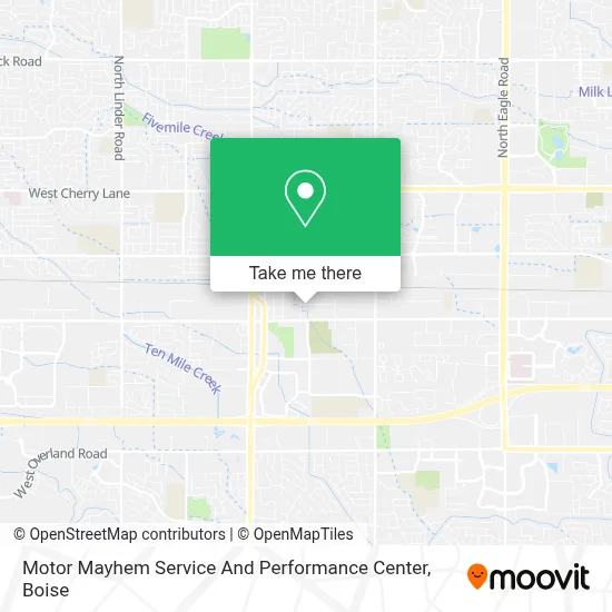 Motor Mayhem Service And Performance Center map