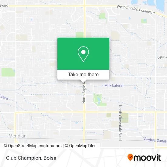 Club Champion map