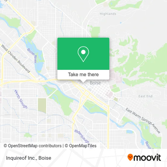 Inquireof Inc. map