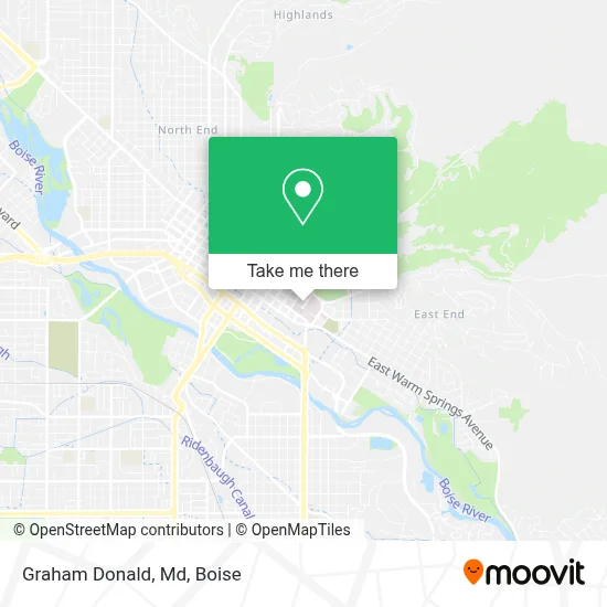 Graham Donald, Md map