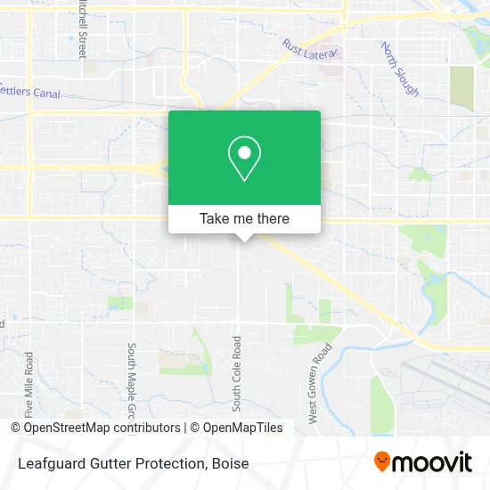 Leafguard Gutter Protection map