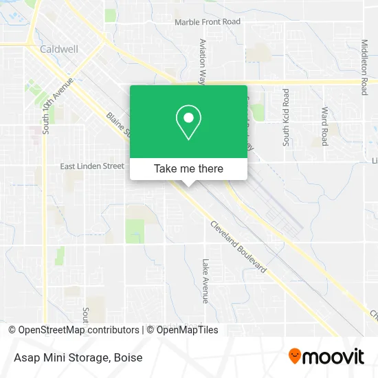 Asap Mini Storage map