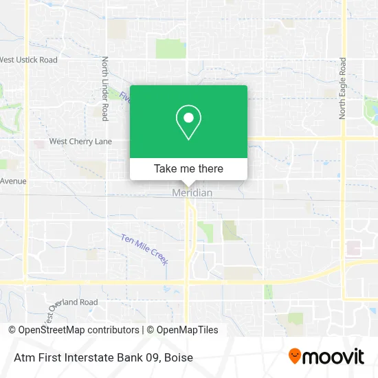 Atm First Interstate Bank 09 map