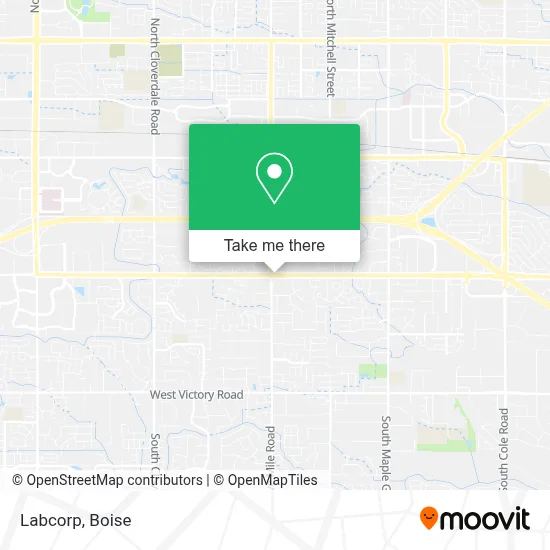 Labcorp map