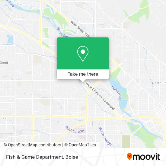 Fish & Game Department map