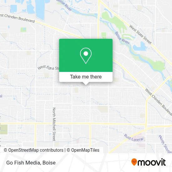 Go Fish Media map
