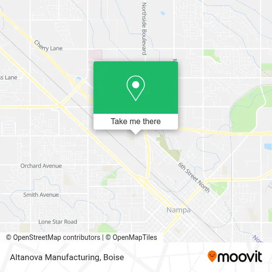 Altanova Manufacturing map