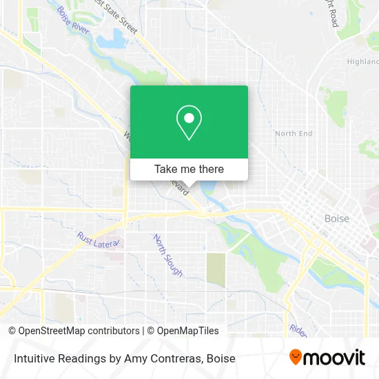 Intuitive Readings by Amy Contreras map