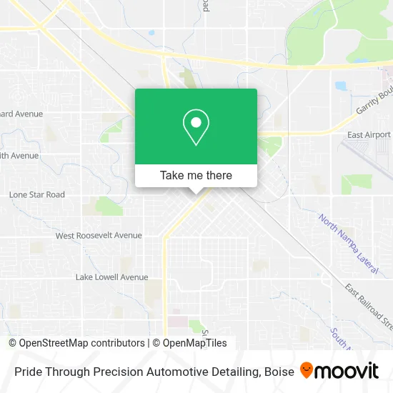 Pride Through Precision Automotive Detailing map