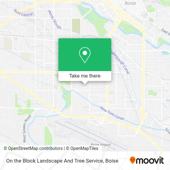 On the Block Landscape And Tree Service map