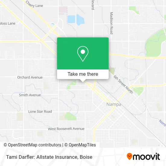 Tami Darfler: Allstate Insurance map