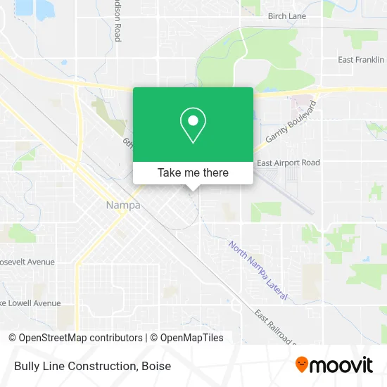 Bully Line Construction map