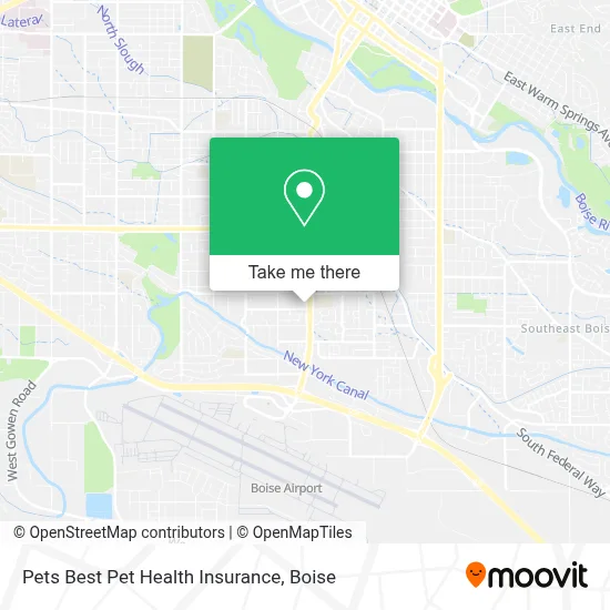 Pets Best Pet Health Insurance map