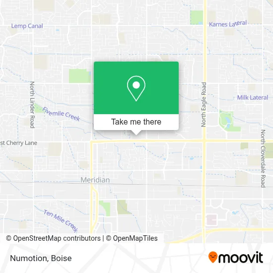 Numotion map