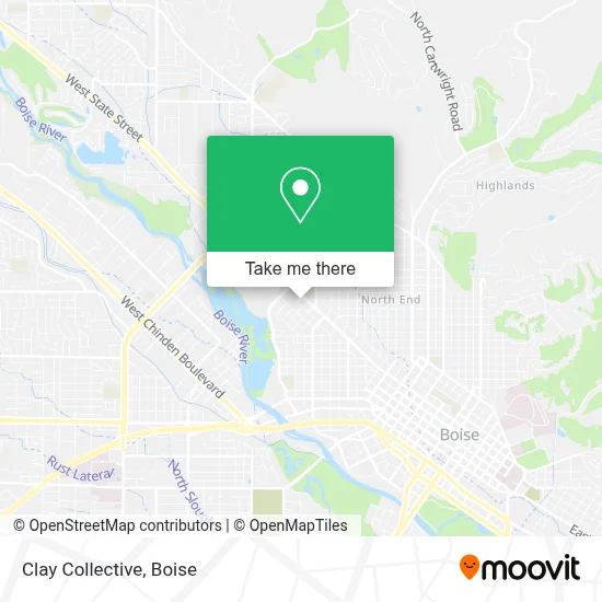 Clay Collective map