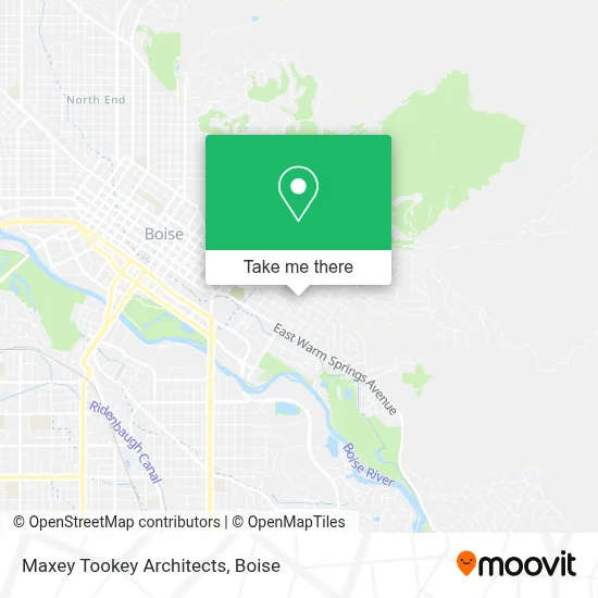 Maxey Tookey Architects map