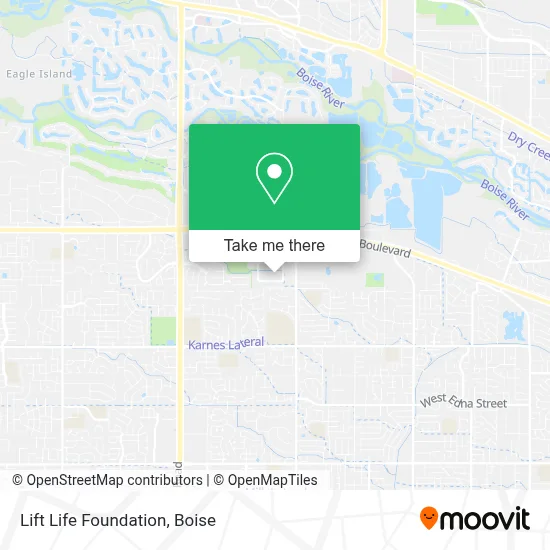 Lift Life Foundation map