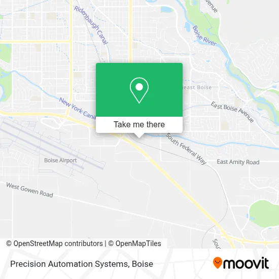 Precision Automation Systems map