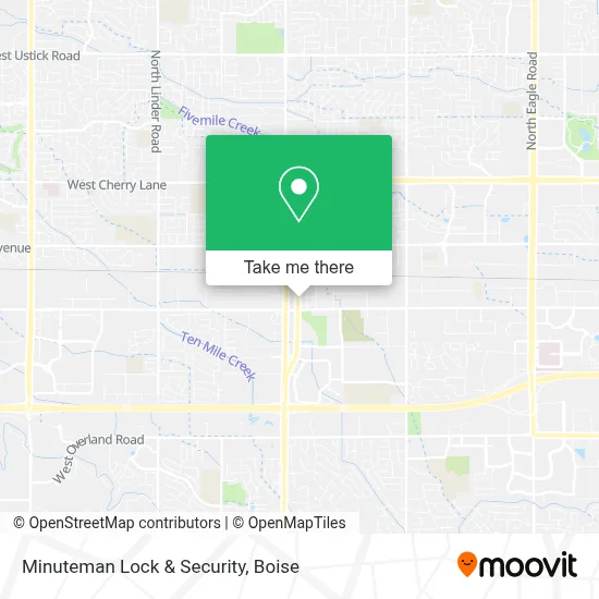 Minuteman Lock & Security map