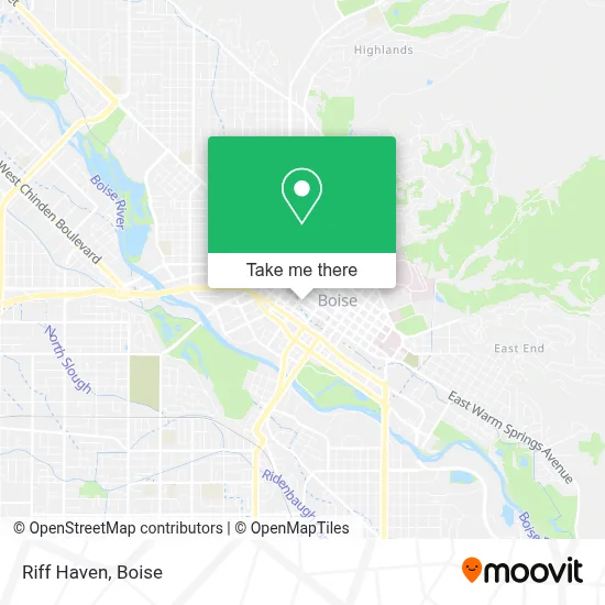 Riff Haven map