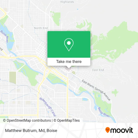 Matthew Butrum, Md map