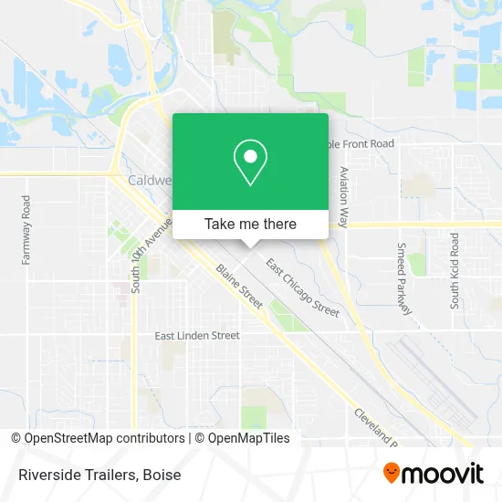 Riverside Trailers map