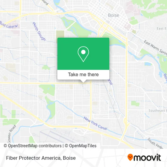 Fiber Protector America map
