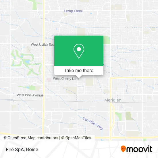 Fire Spa map