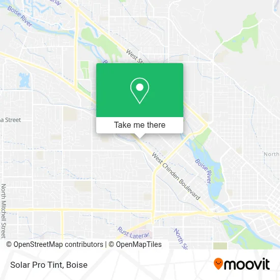 Solar Pro Tint map