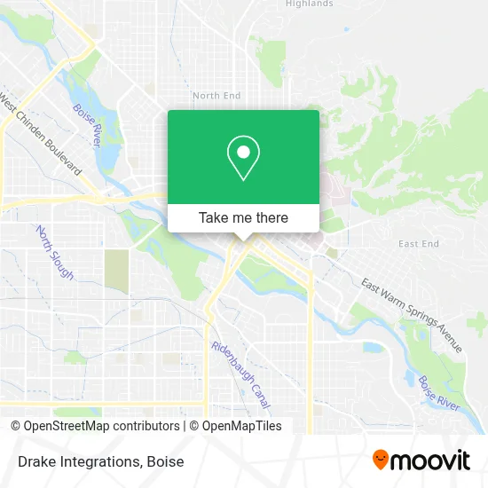 Drake Integrations map
