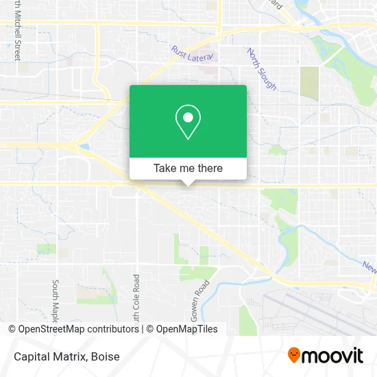 Capital Matrix map