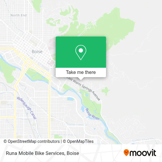 Runa Mobile Bike Services map