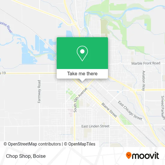 Chop Shop map