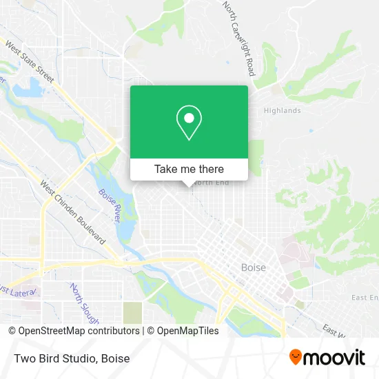 Two Bird Studio map