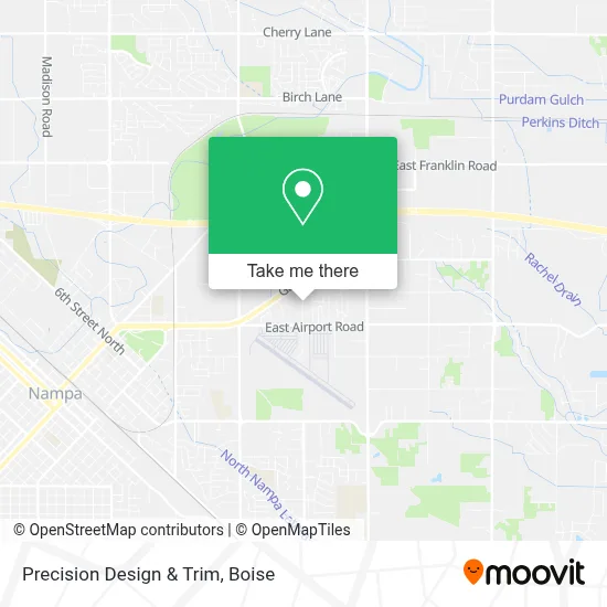 Precision Design & Trim map