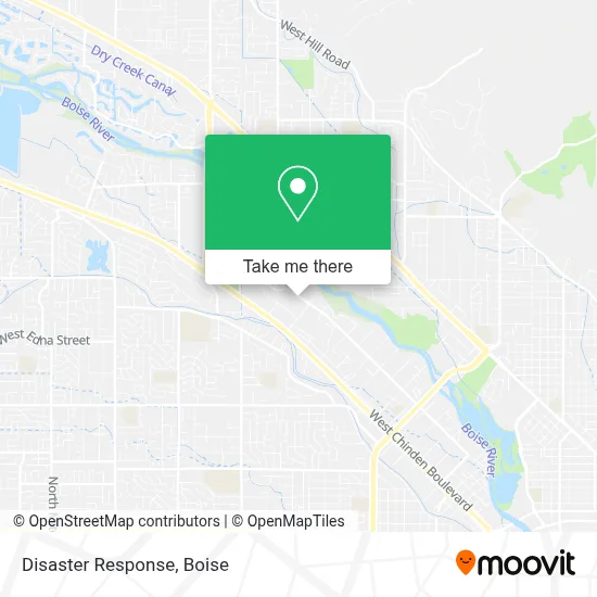 Disaster Response map