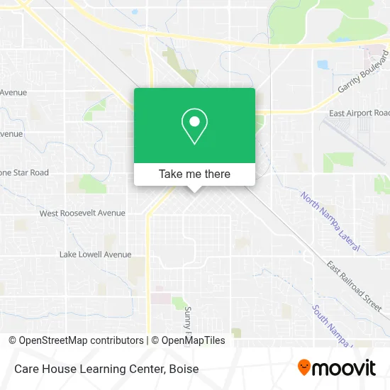 Care House Learning Center map