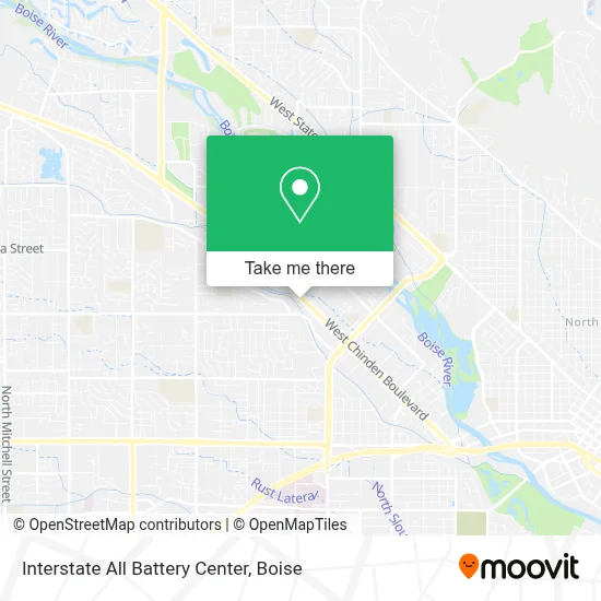 Interstate All Battery Center map
