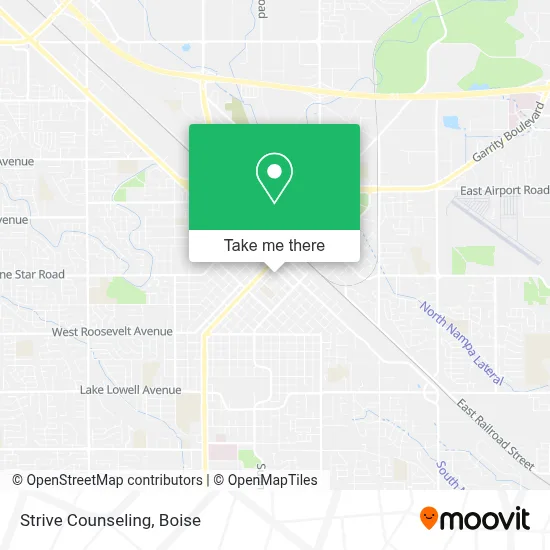 Strive Counseling map