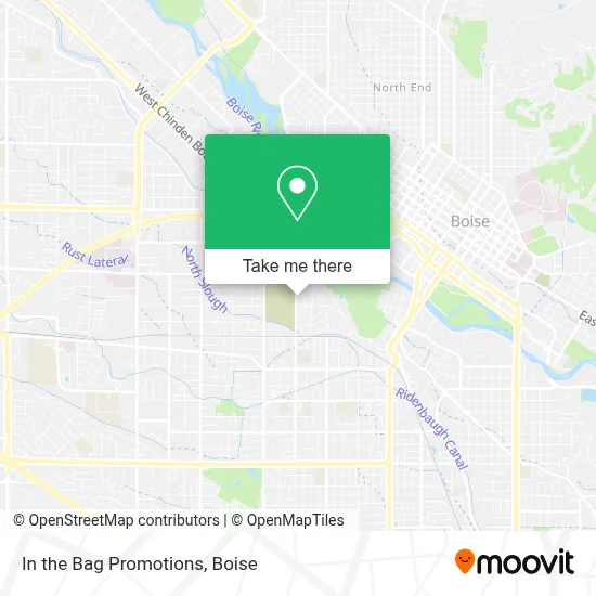 In the Bag Promotions map